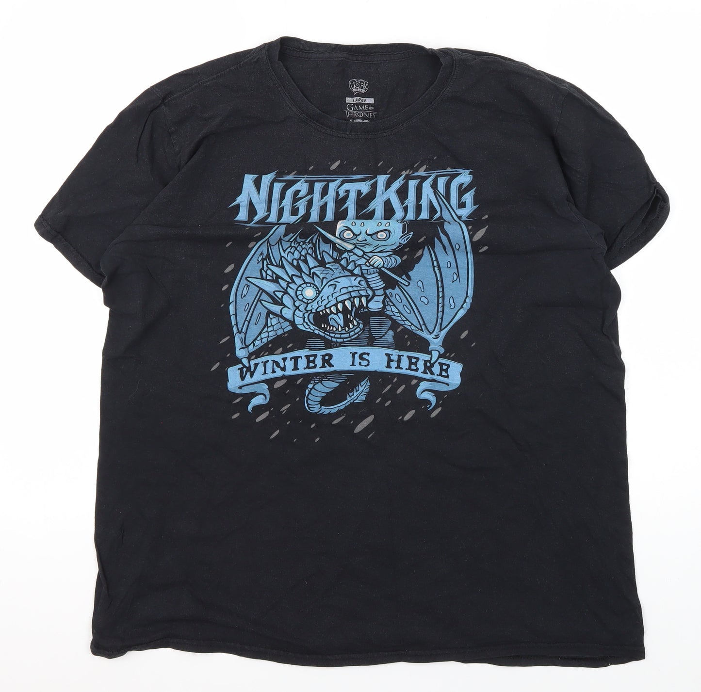 Game of Thrones Men's Black L Graphic T-Shirt