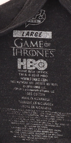 Game of Thrones Men's Black L Graphic T-Shirt