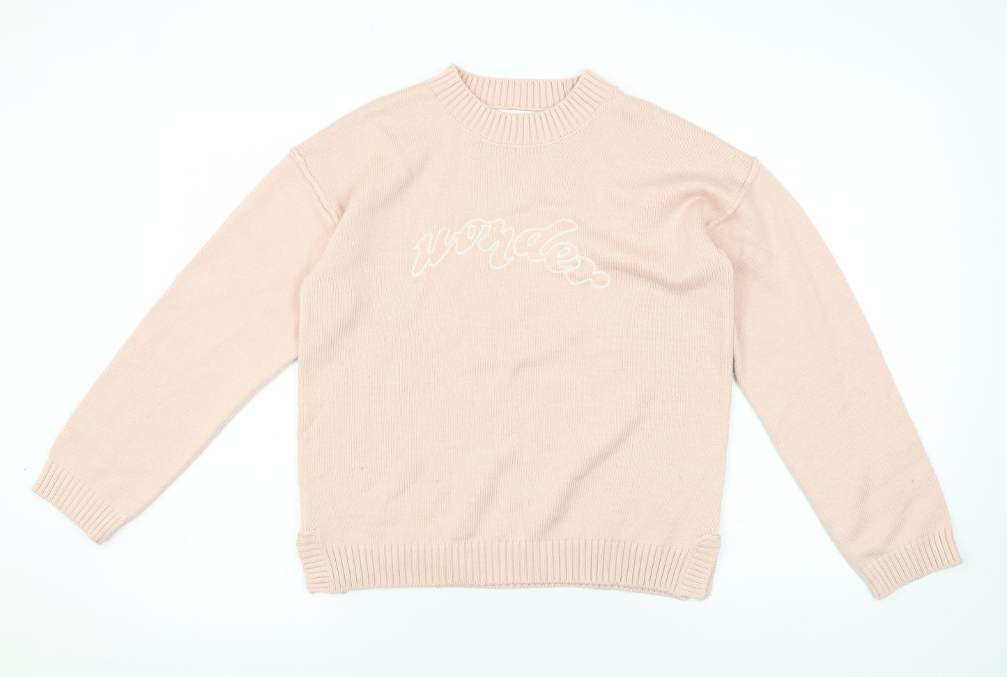 Mint Velvet Girls Pink Pullover Jumper, Long Sleeve, 11 Years