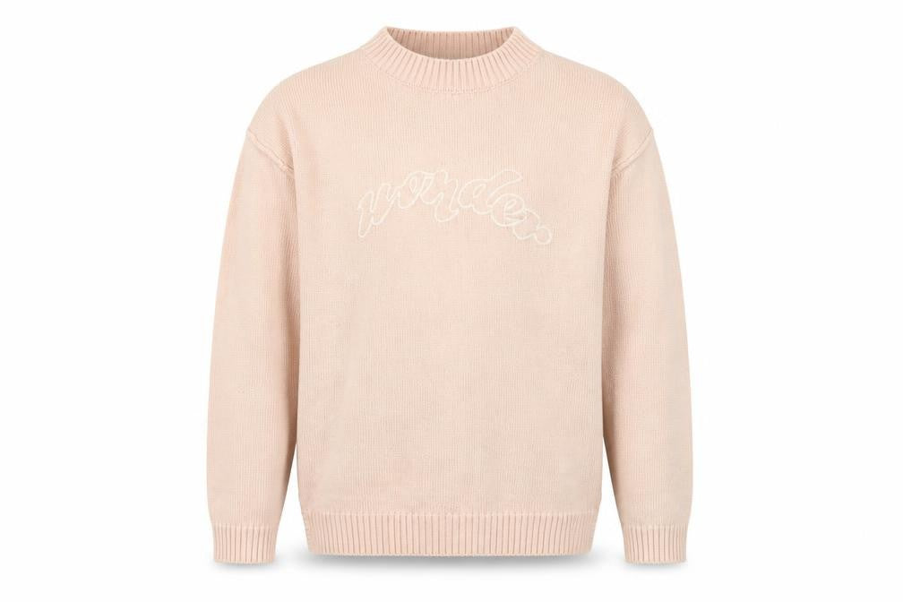 Front view of Mint Velvet girls’ pink jumper, long sleeve, 11 years