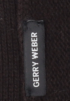 Gerry Weber Women’s Black Cardigan Size 14 Wool Knit
