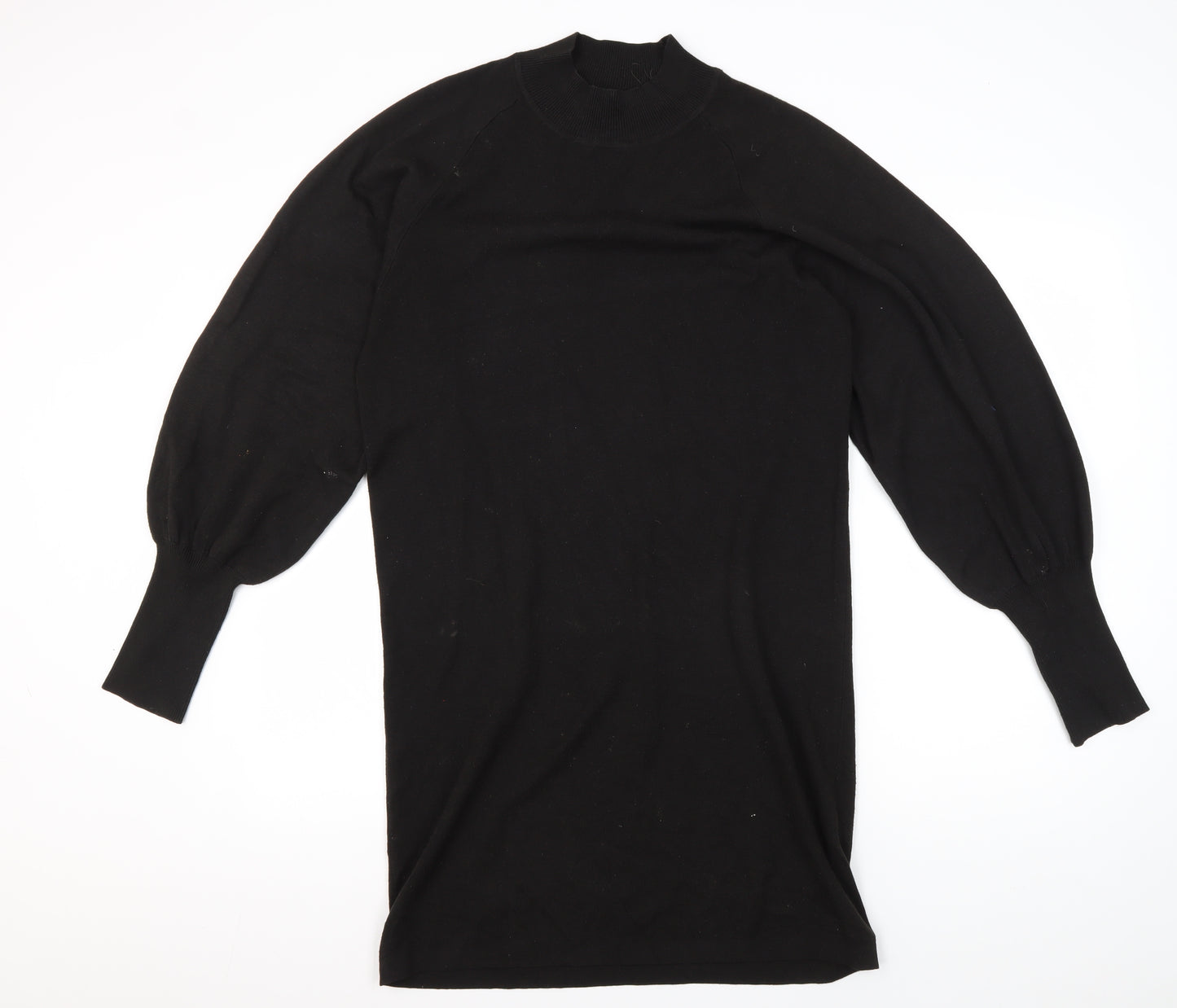 InWear Women's Black Tunic Jumper, Size S, Balloon Sleeve