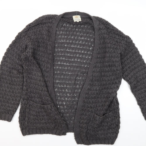 River Island Women's Grey Cardigan M Knitwear