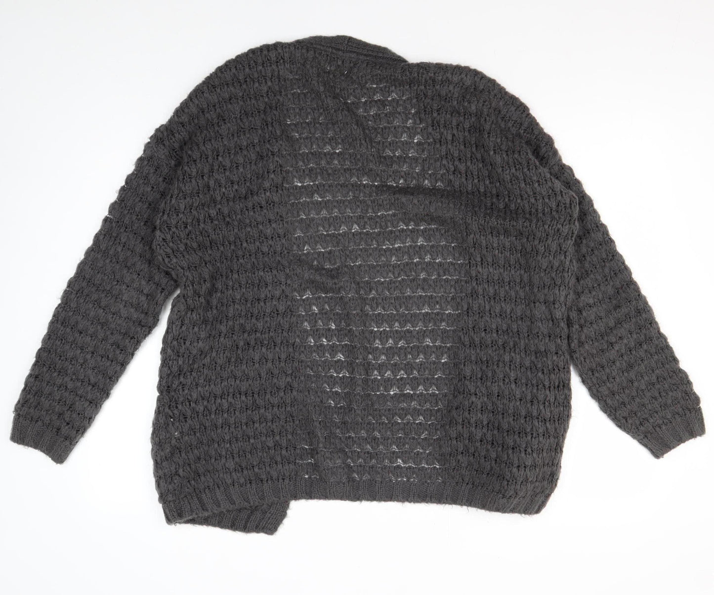 River Island Women's Grey Cardigan M Knitwear