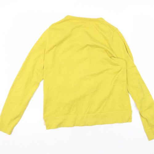 Boden Women's Yellow Cardigan, Small, Casual Knit