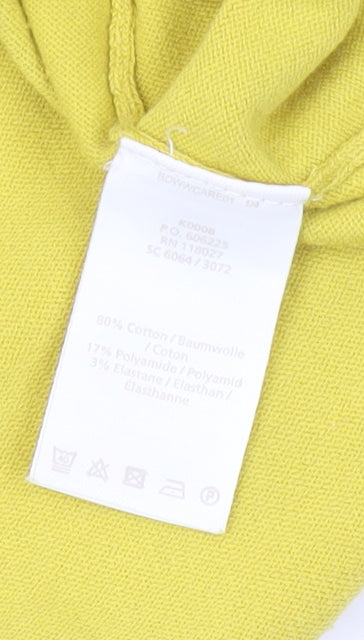 Boden Women's Yellow Cardigan, Small, Casual Knit
