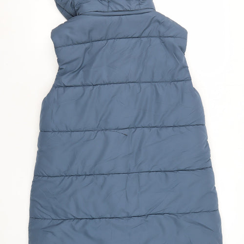 Marks and Spencer Women's Blue Puffer Waistcoat Size 12