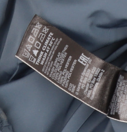 Marks and Spencer Women's Blue Puffer Waistcoat Size 12