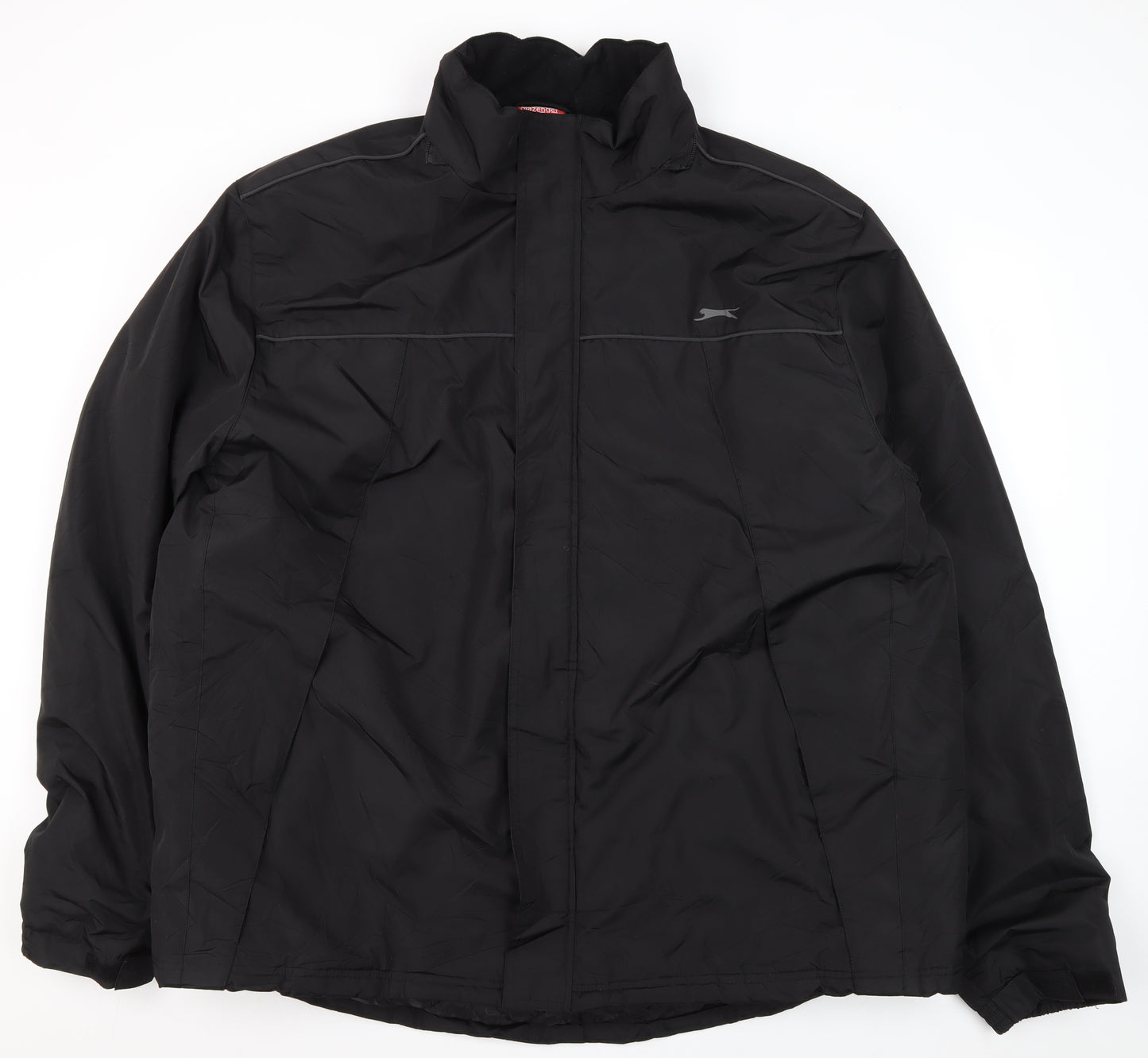 Slazenger Men's Black 4XL Windbreaker Jacket