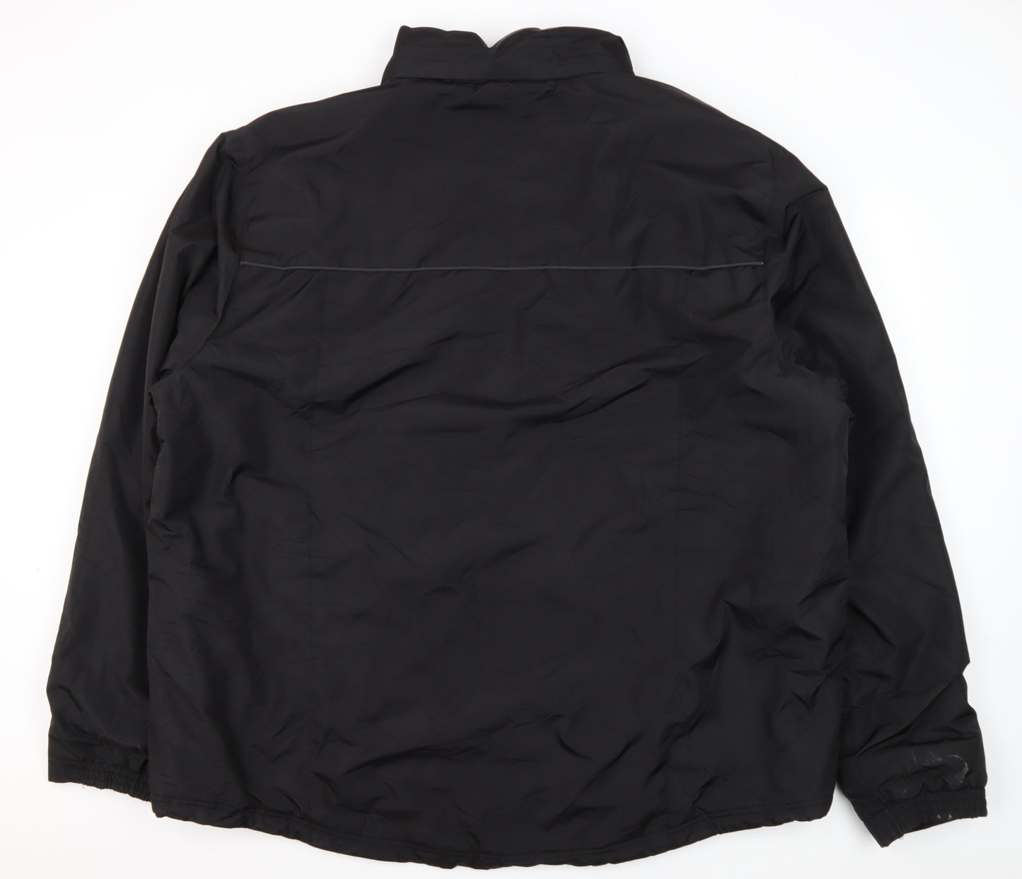 Slazenger Men's Black 4XL Windbreaker Jacket