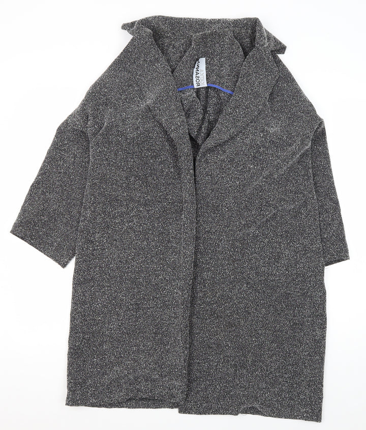 Katka Rosanna Women's Grey Mid-Length Coat XS
