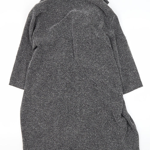 Katka Rosanna Women's Grey Mid-Length Coat XS