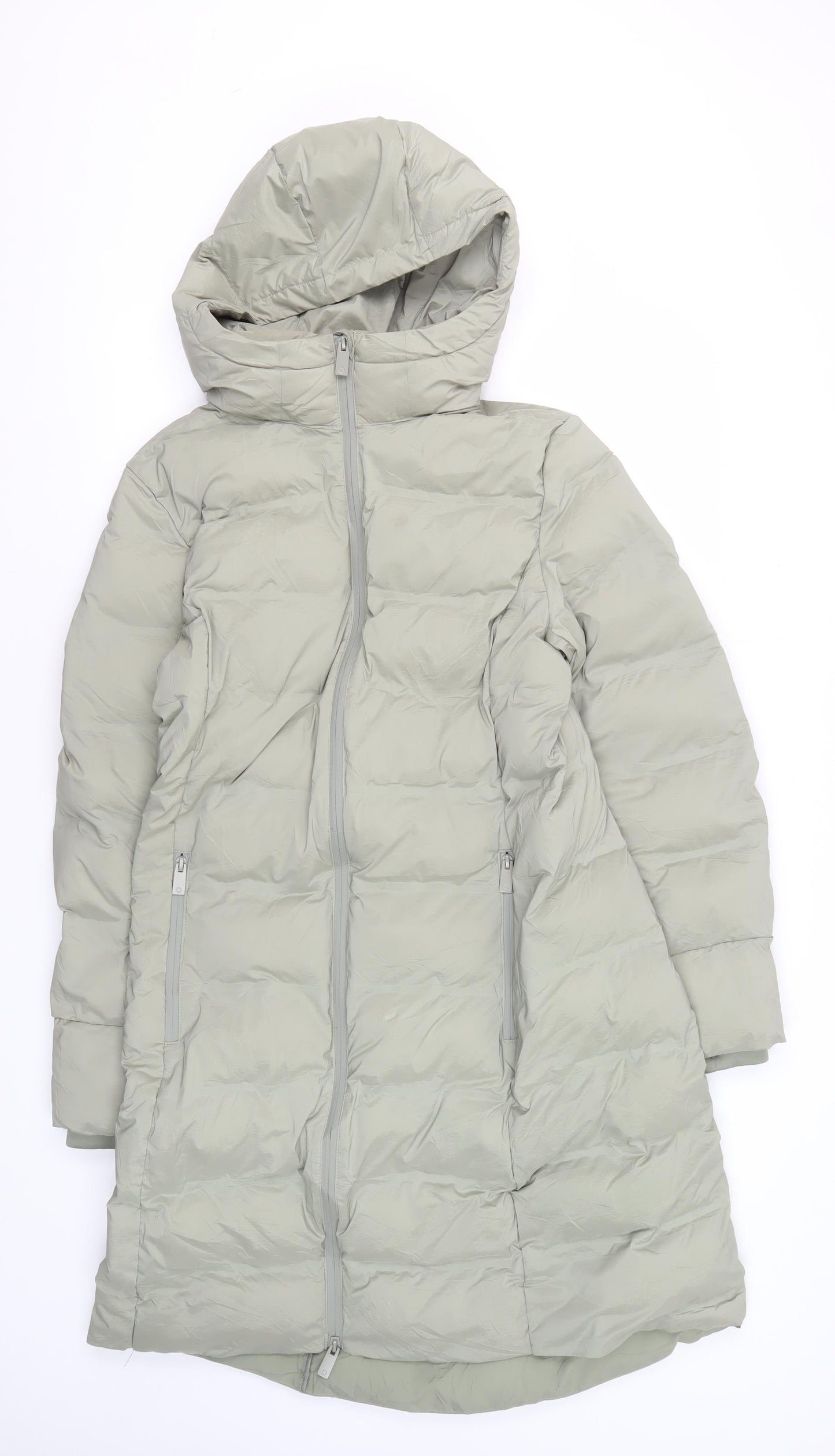 Marks and Spencer Women's Grey Puffer Jacket Size 12