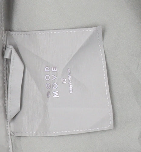 Marks and Spencer Women's Grey Puffer Jacket Size 12