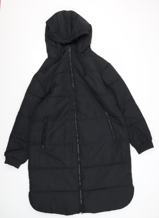 Marks and Spencer Women's Black Puffer Jacket Size 14