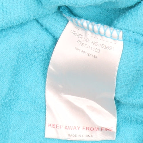 Peter Storm Girls Blue Fleece Pullover Sweatshirt 9-10 Years
