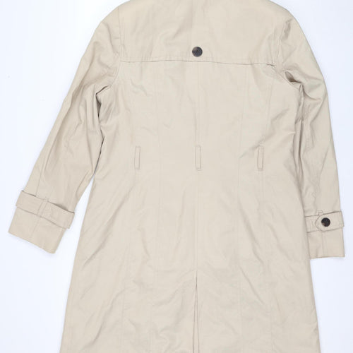 Debenhams Beige Women's Trench Coat Size 16
