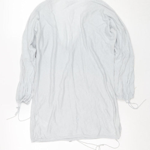 Great Plains Blue Knit Long Sleeve Top M Women Regular