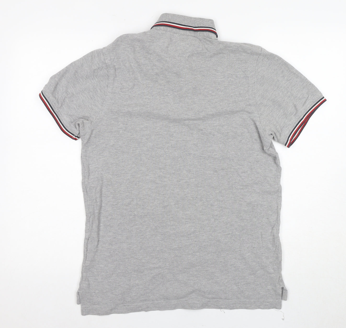 Tommy Hilfiger Men's Grey Slim Fit Polo Size M