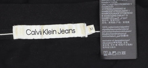 Calvin Klein Men's Black Long Sleeve T-Shirt, M