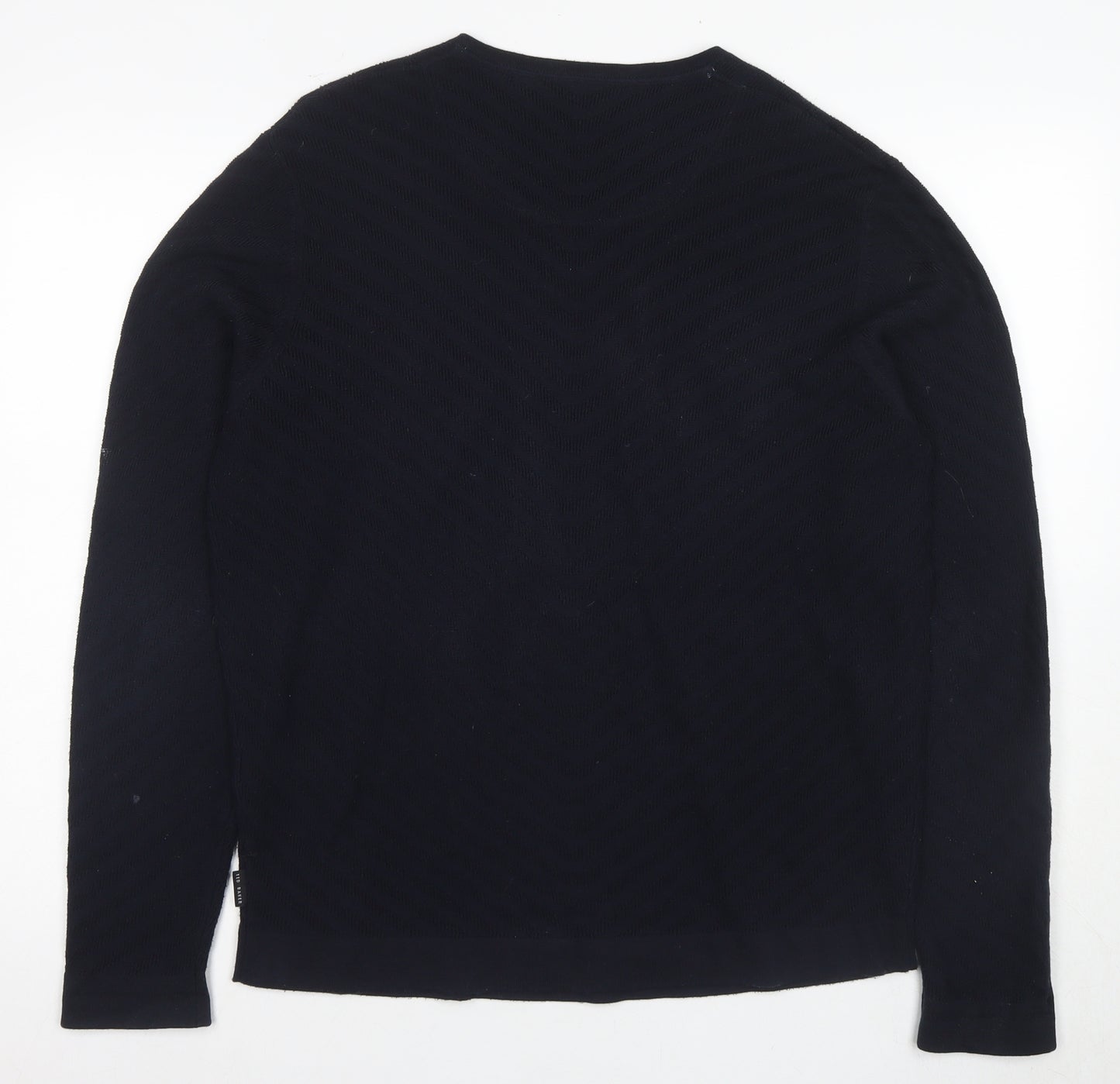 Ted Baker Men's Black Pullover Jumper Size S