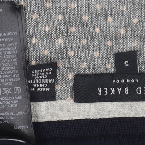 Ted Baker Men's Black Pullover Jumper Size S