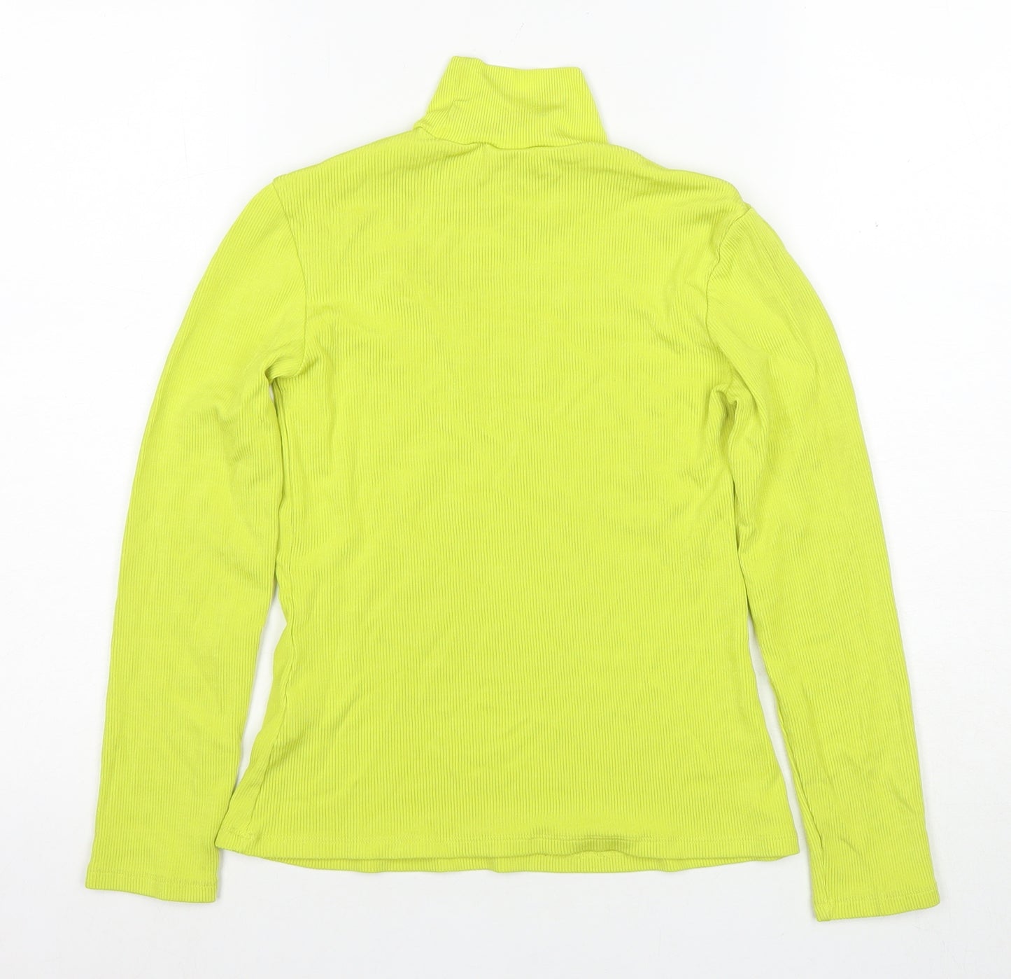 & Other Stories Women's Green High Neck Knit Top Size 10