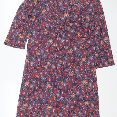 Fat Face Women's Multicoloured Midi Dress, Size 18