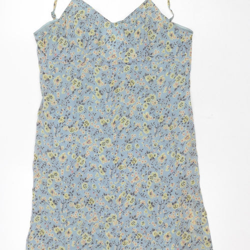 Jigsaw Women's Blue Floral Slip Dress, Size 2