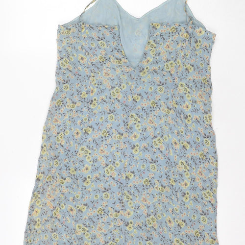 Jigsaw Women's Blue Floral Slip Dress, Size 2