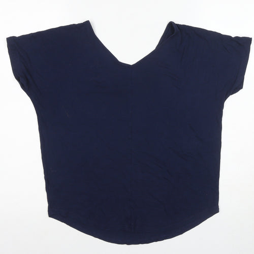 Gap Women's Blue Basic T-Shirt, Size S