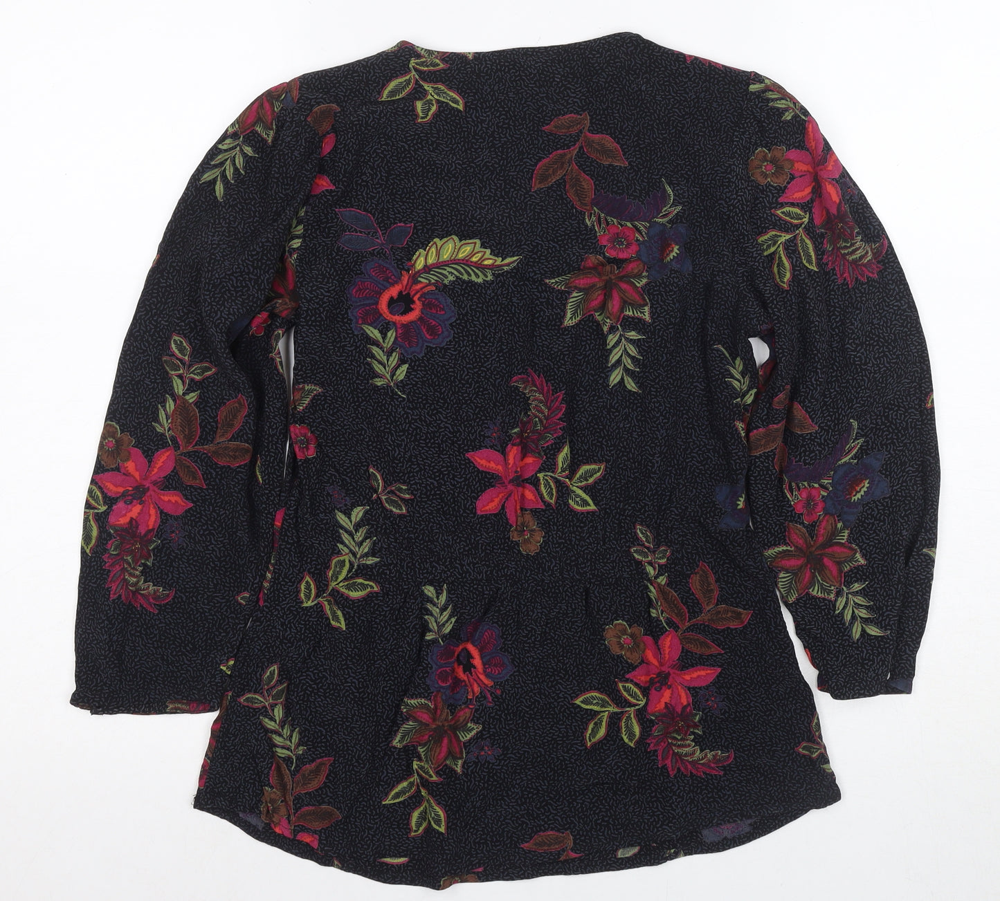 Fat Face Women's Multicoloured Wrap Blouse UK 8