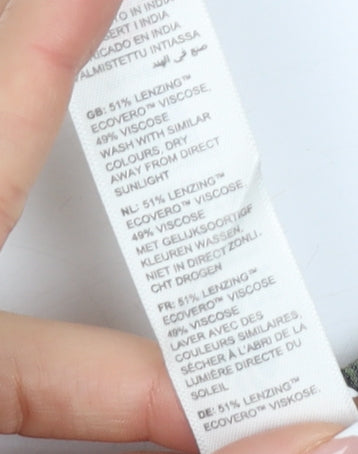 Fat Face Women's Multicoloured Wrap Blouse UK 8