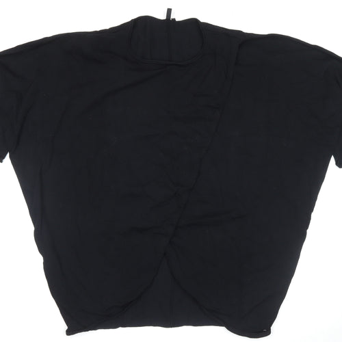 Miss Baron Women's Black Cape Jumper Size XL