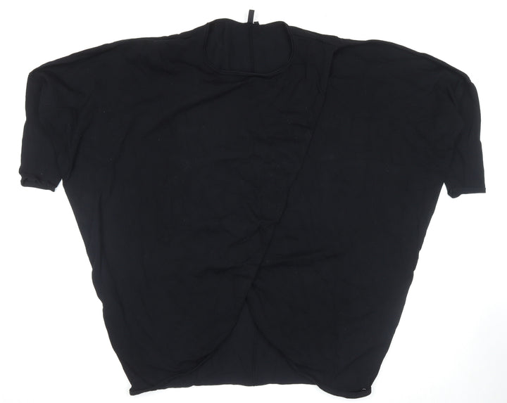 Miss Baron Women's Black Cape Jumper Size XL