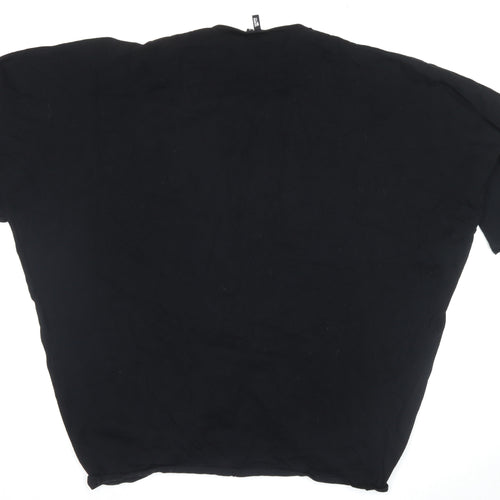 Miss Baron Women's Black Cape Jumper Size XL