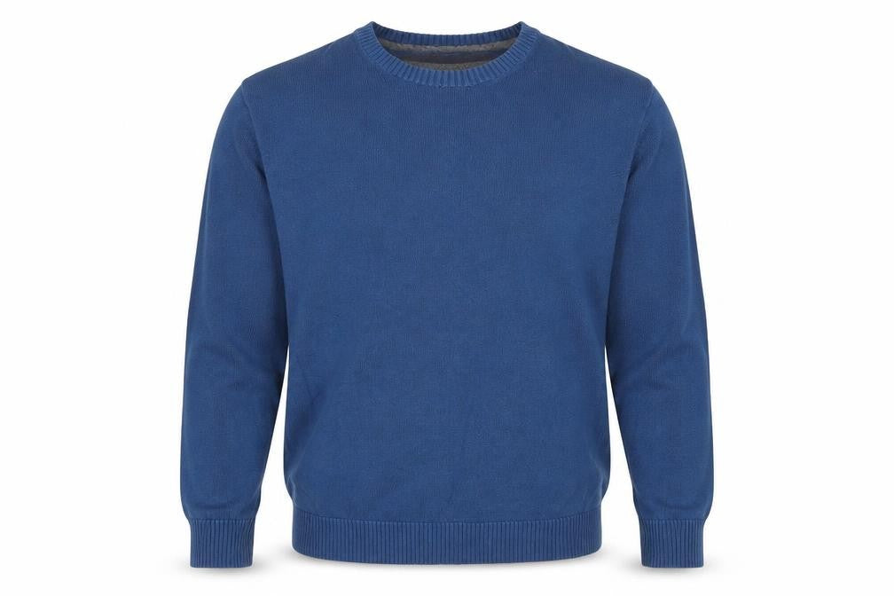 Front view of Marks & Spencer Men's Blue XL jumper