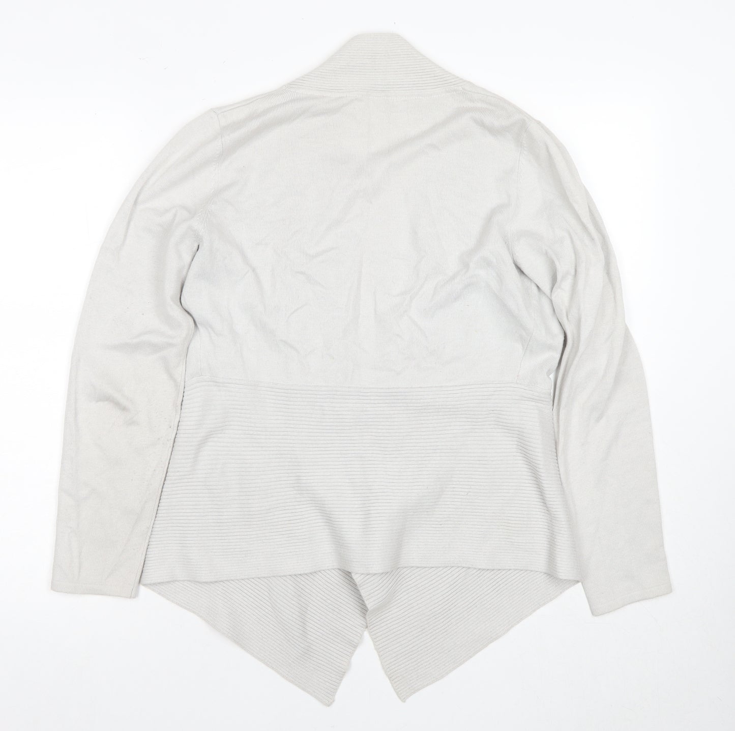 Monsoon Women's White Cardigan Size 12 V-Neck