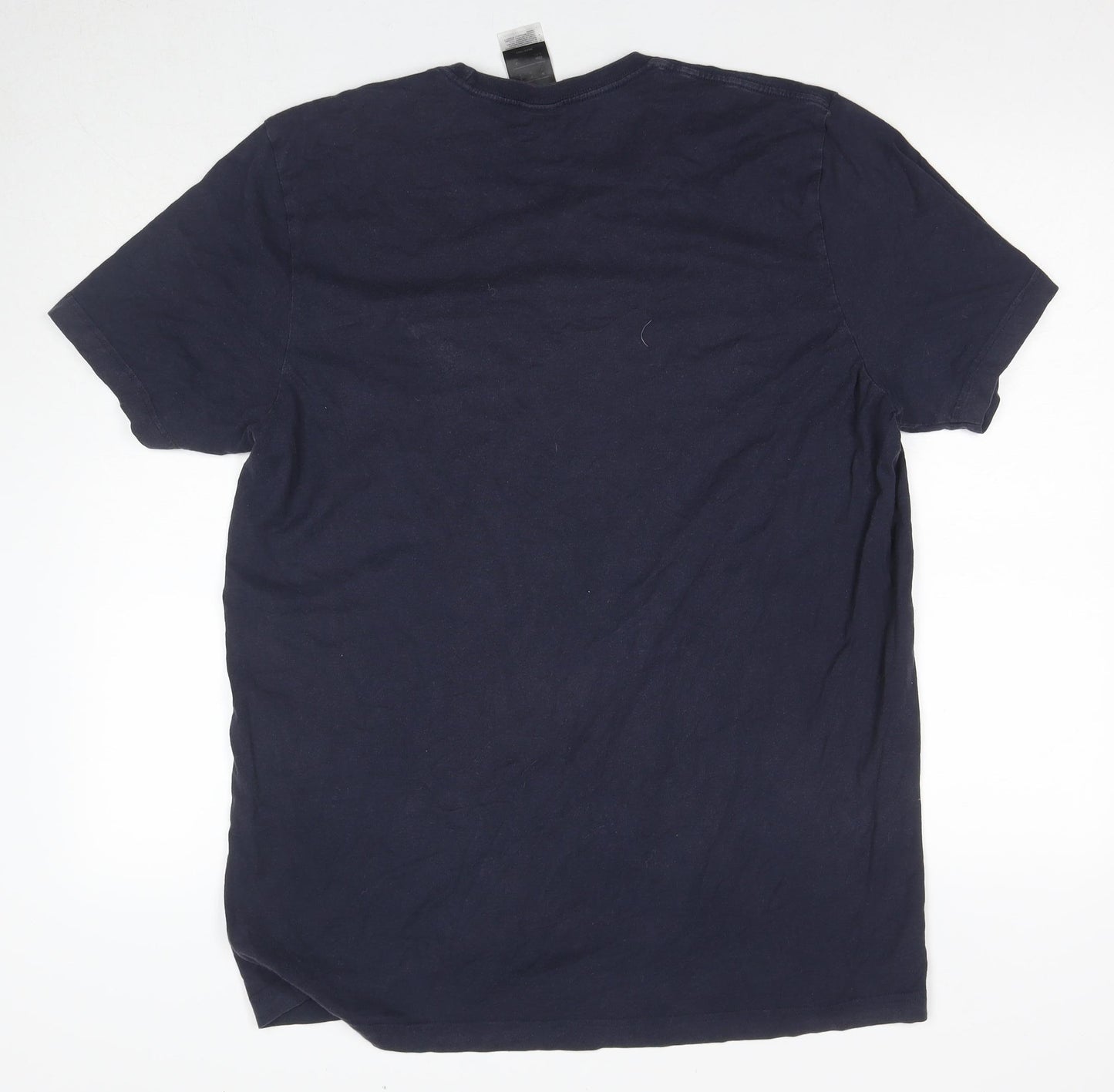 Adidas Men's Blue XL Graphic Print T-Shirt