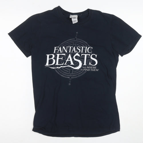Fantastic Beasts Black Men's Small Graphic T-Shirt