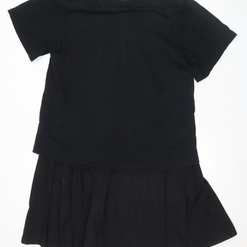 COS Women's Black Short Sleeve Dress, Size 6