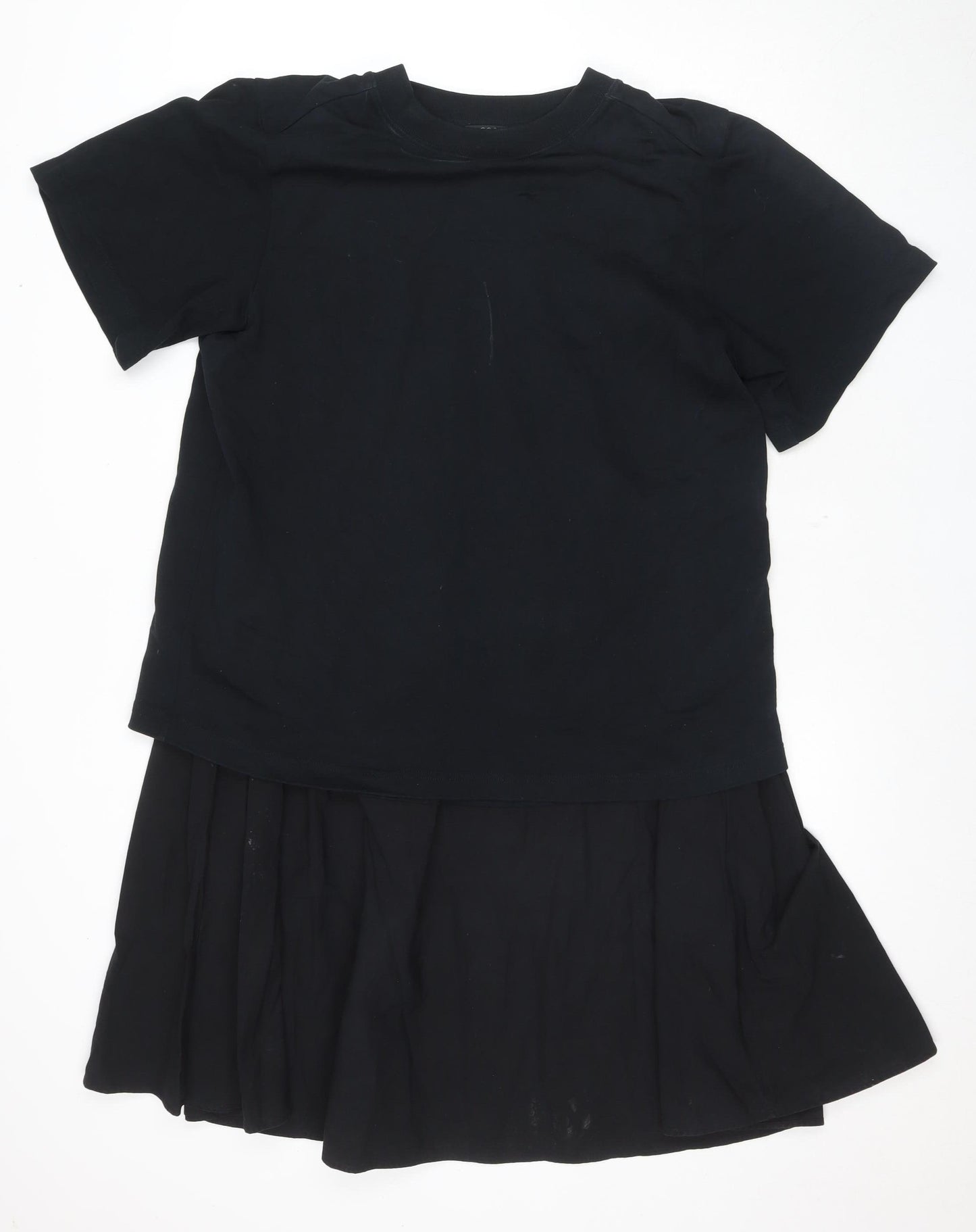 COS Women's Black Short Sleeve Dress, Size 6