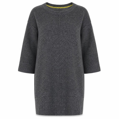 White Stuff Grey Women’s Jumper Dress, Size 14, Casual Knit