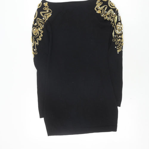 Motel Women's Black Pullover Jumper XS