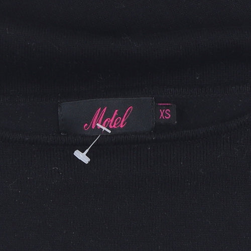 Motel Women's Black Pullover Jumper XS