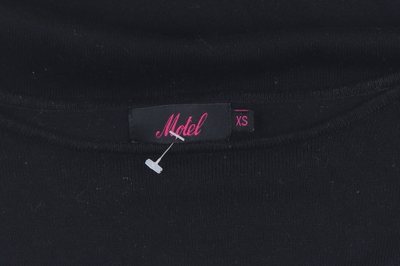 Motel Women's Black Pullover Jumper XS