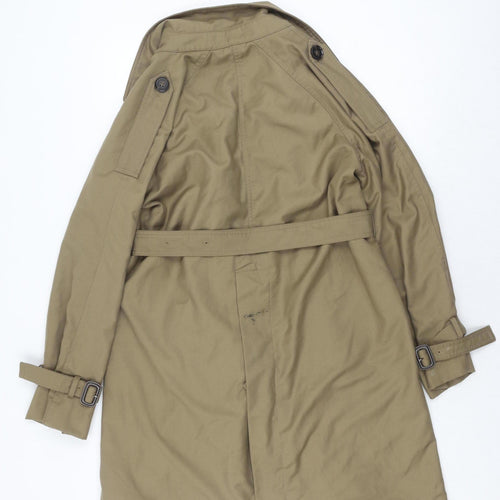 Xiaoyi Women's Brown Trench Coat, Size S, Classic Style
