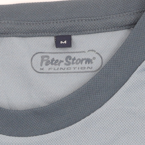 Peter Storm Men's Blue T-Shirt M Regular Fit Activewear