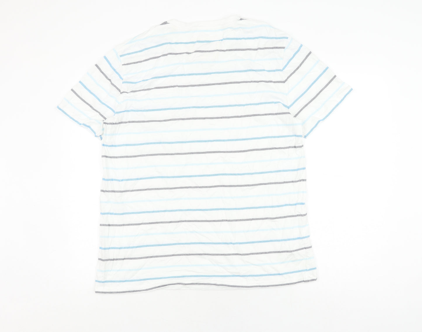 Jack Wills Men's 2XL Multicoloured Striped T-Shirt