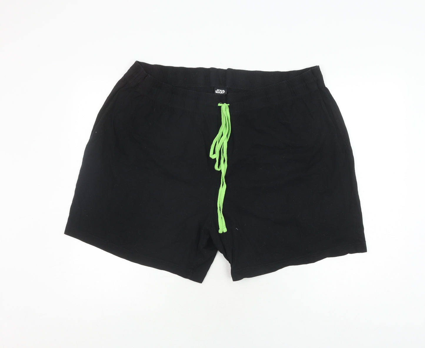 Tu Men's Black Star Wars Sleep Shorts XXL